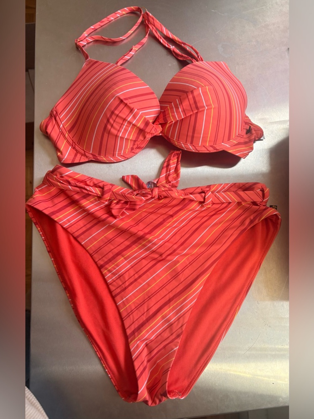 La Vie En Rose Bikini Orange